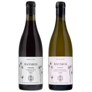 A mixed case of Anysbos wine